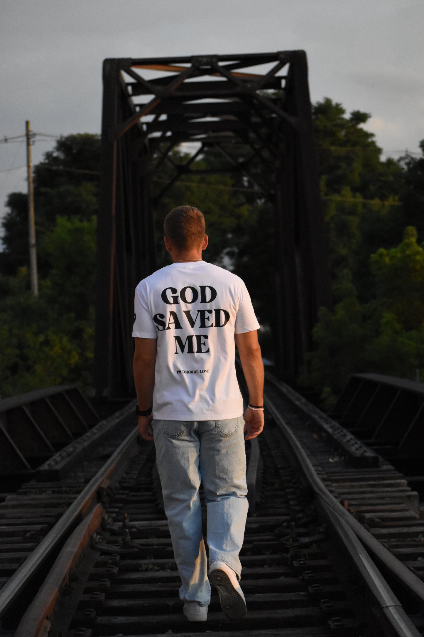 God Saved Me Men's Tee