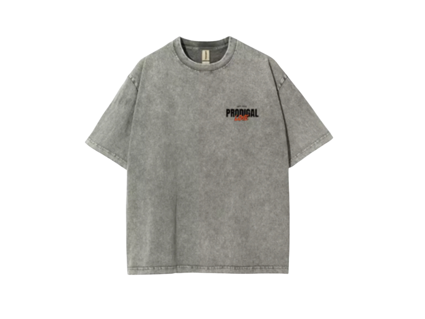 Not Ashamed Oversized Vintage Washed Unisex Tee