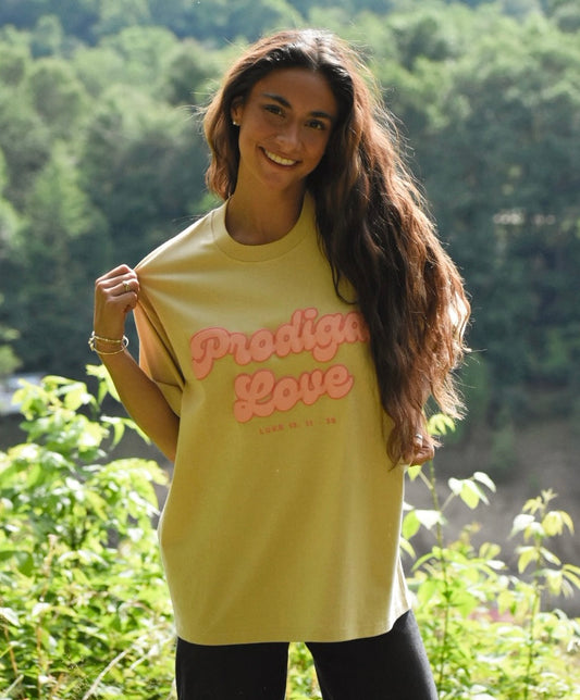 Prodigal Love Puff Lettering Women’s Tee