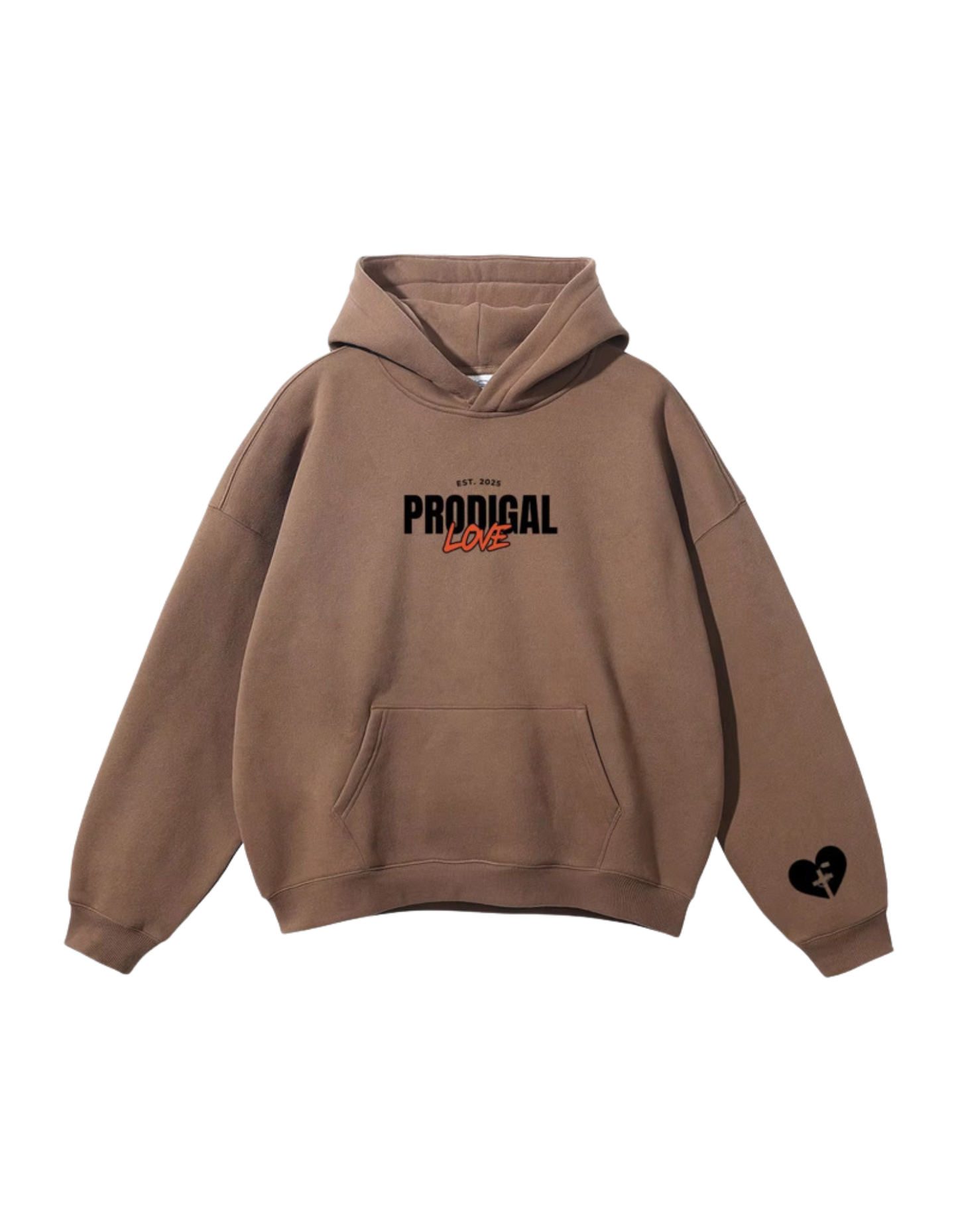 Never Too Far Away Unisex Hoodie Brown